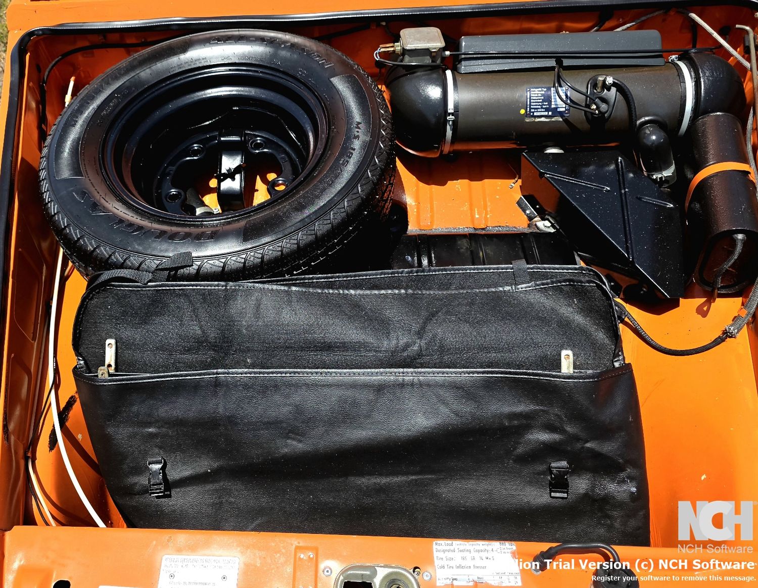 VW THING AFTER PAINT