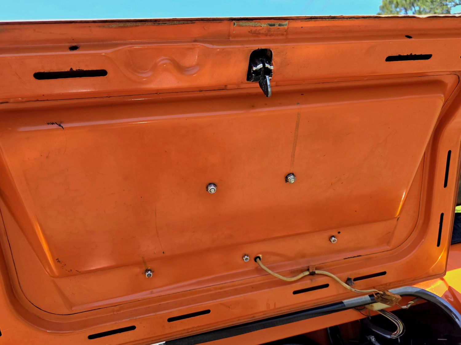VW THING AFTER PAINT