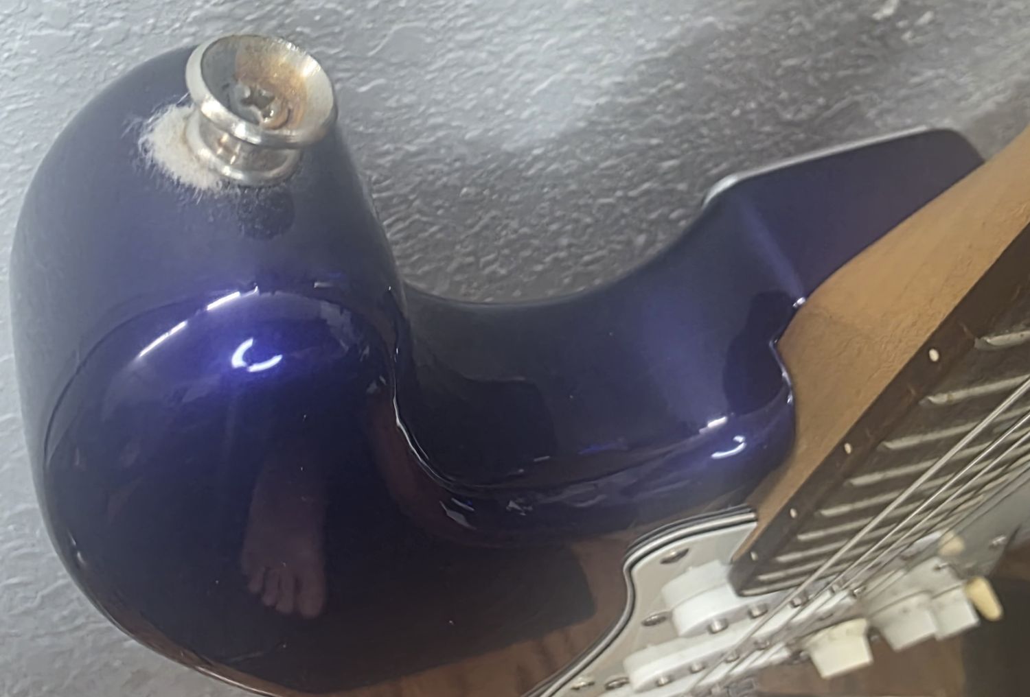 Blue Fender strat copy?