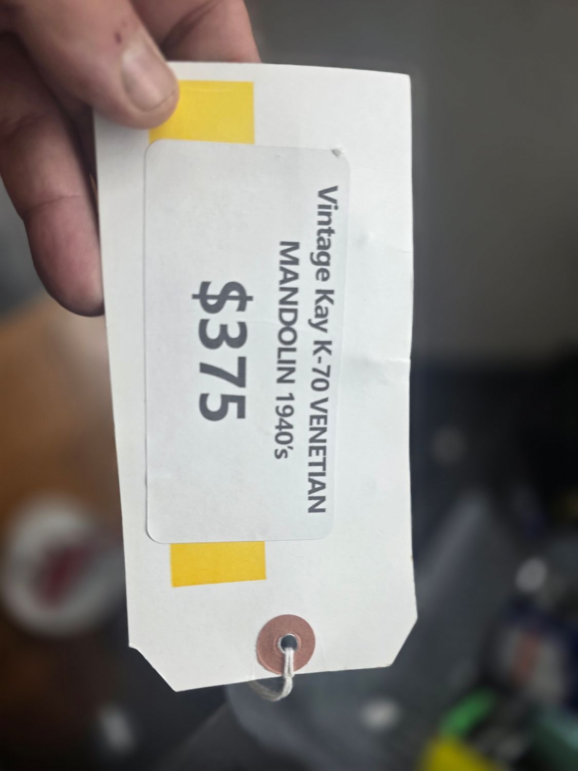 Vintage Kay k-70 MANDOLIN 1940'S