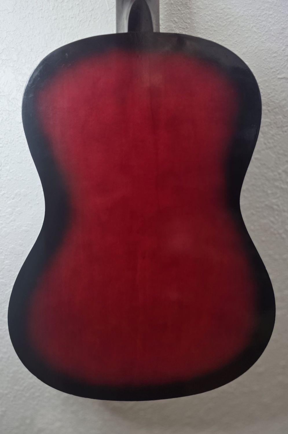 Red / Black Acoustic Guitar