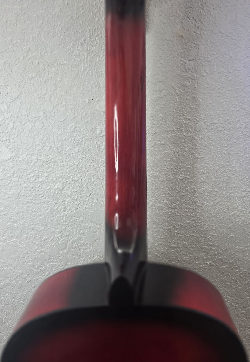 Red / Black Acoustic Guitar