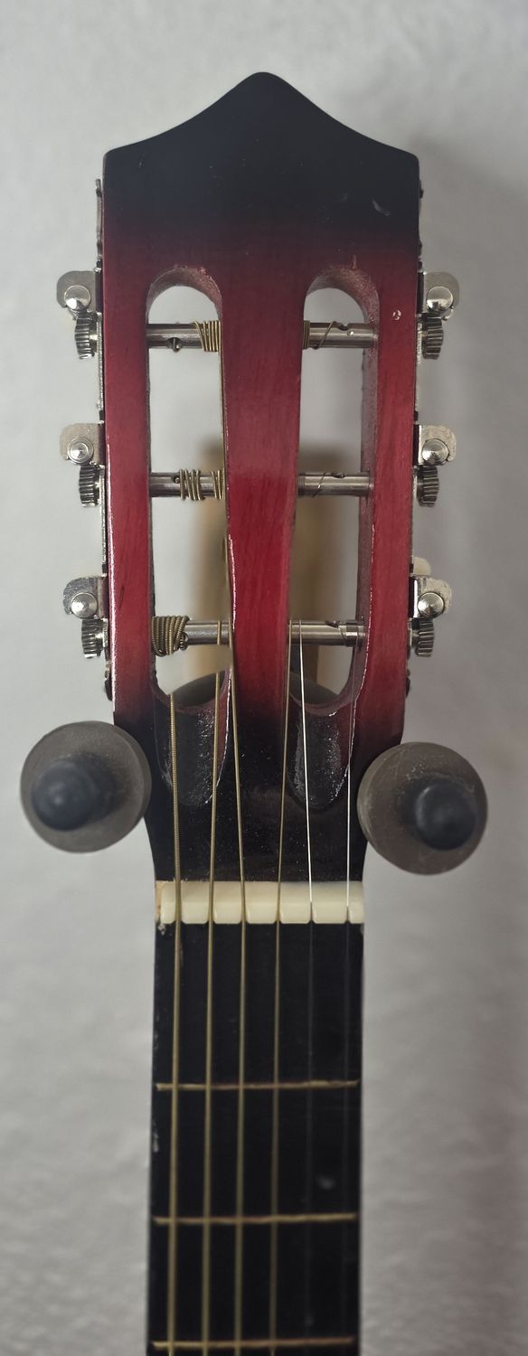 Red / Black Acoustic Guitar