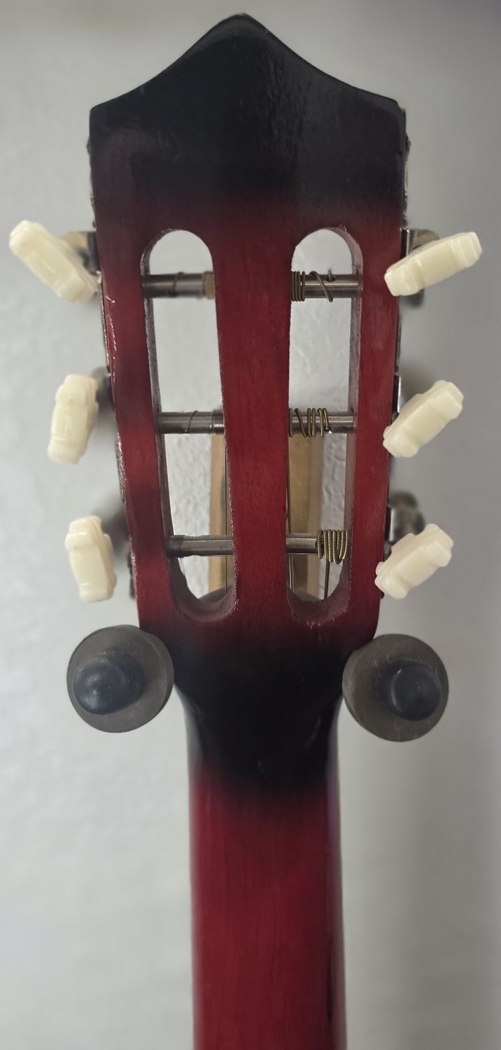 Red / Black Acoustic Guitar