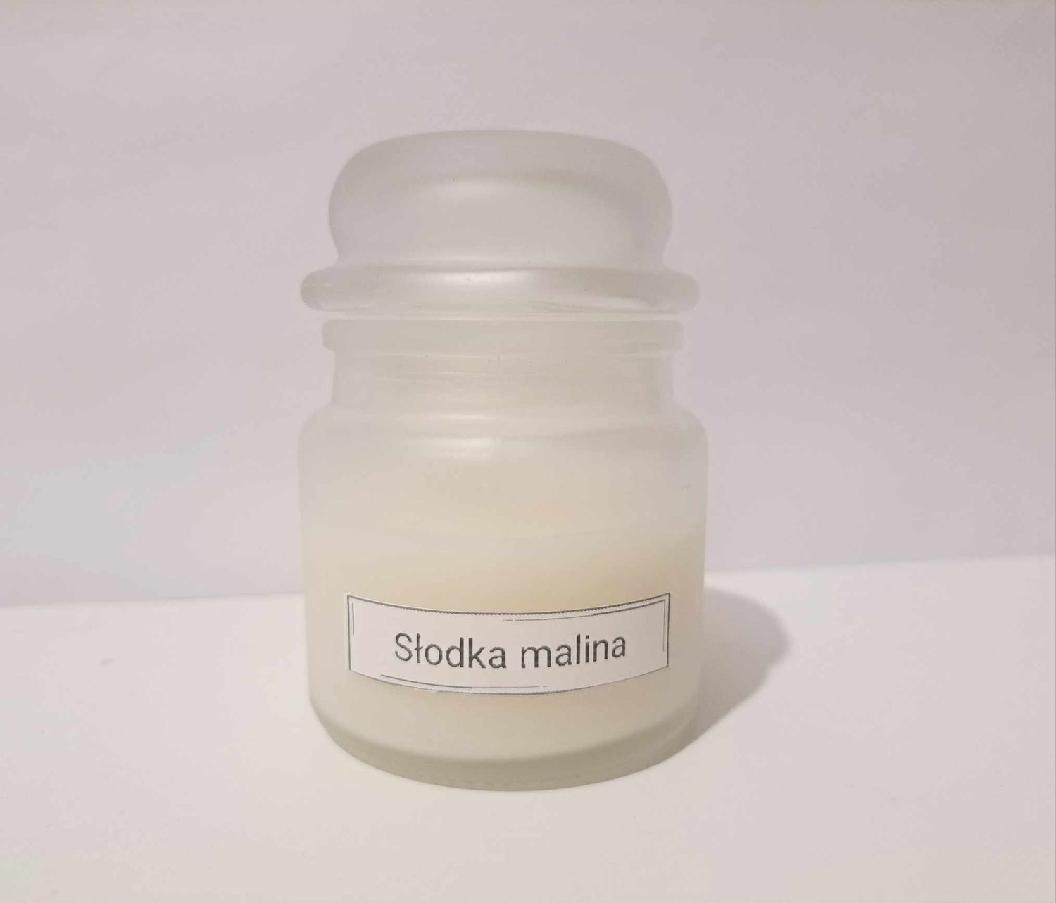 Świeca sojowa Słodka malina 55g