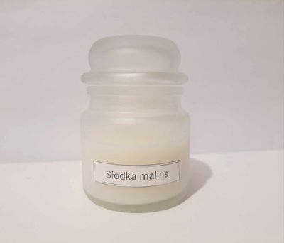 Świeca sojowa Słodka malina 55g