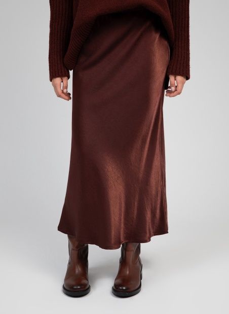 Galvina skirt bordeaux