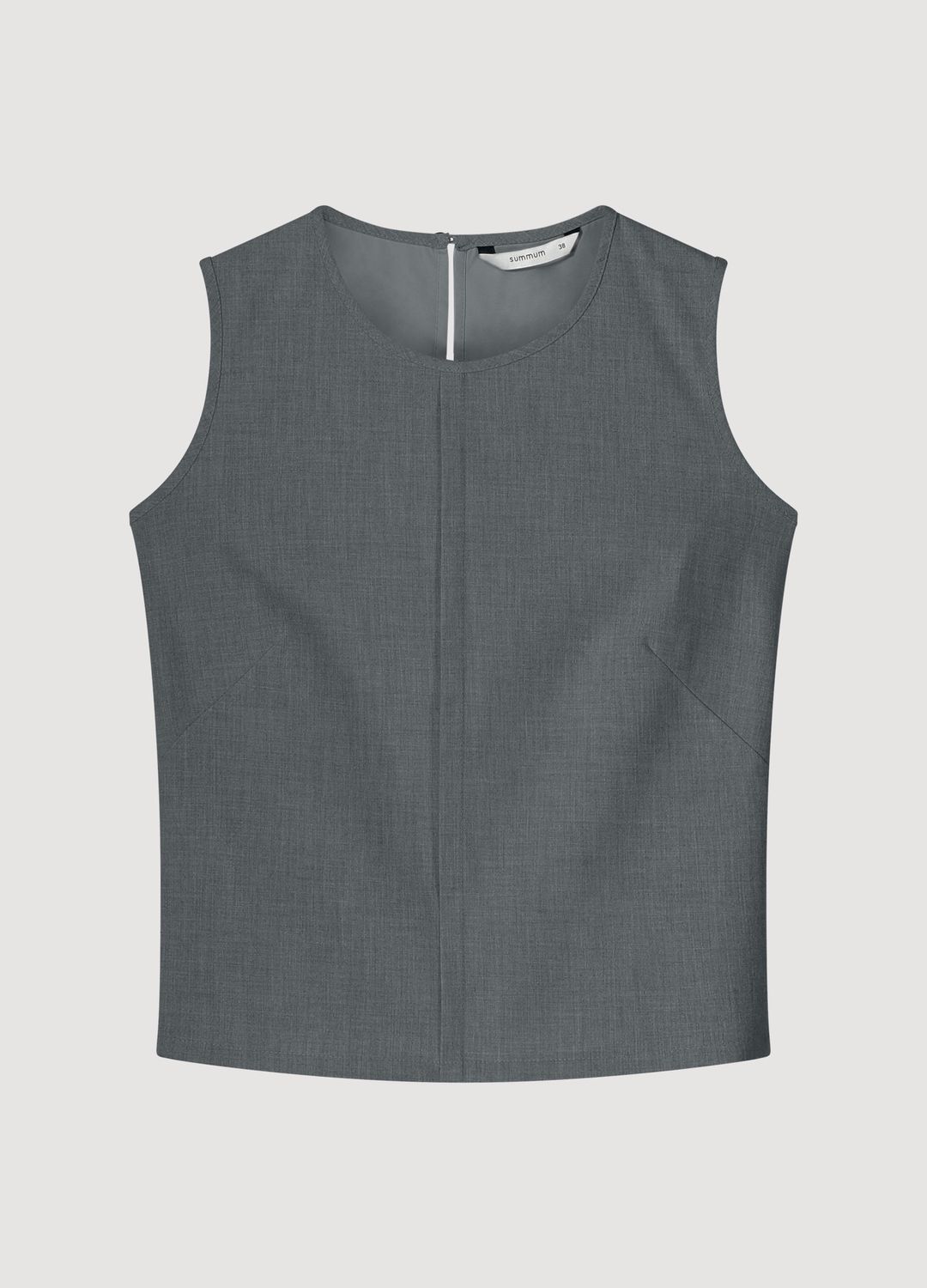 Top Viscose Stretch -  Dark Grey
