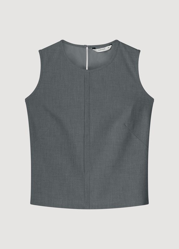 Top Viscose Stretch -  Dark Grey