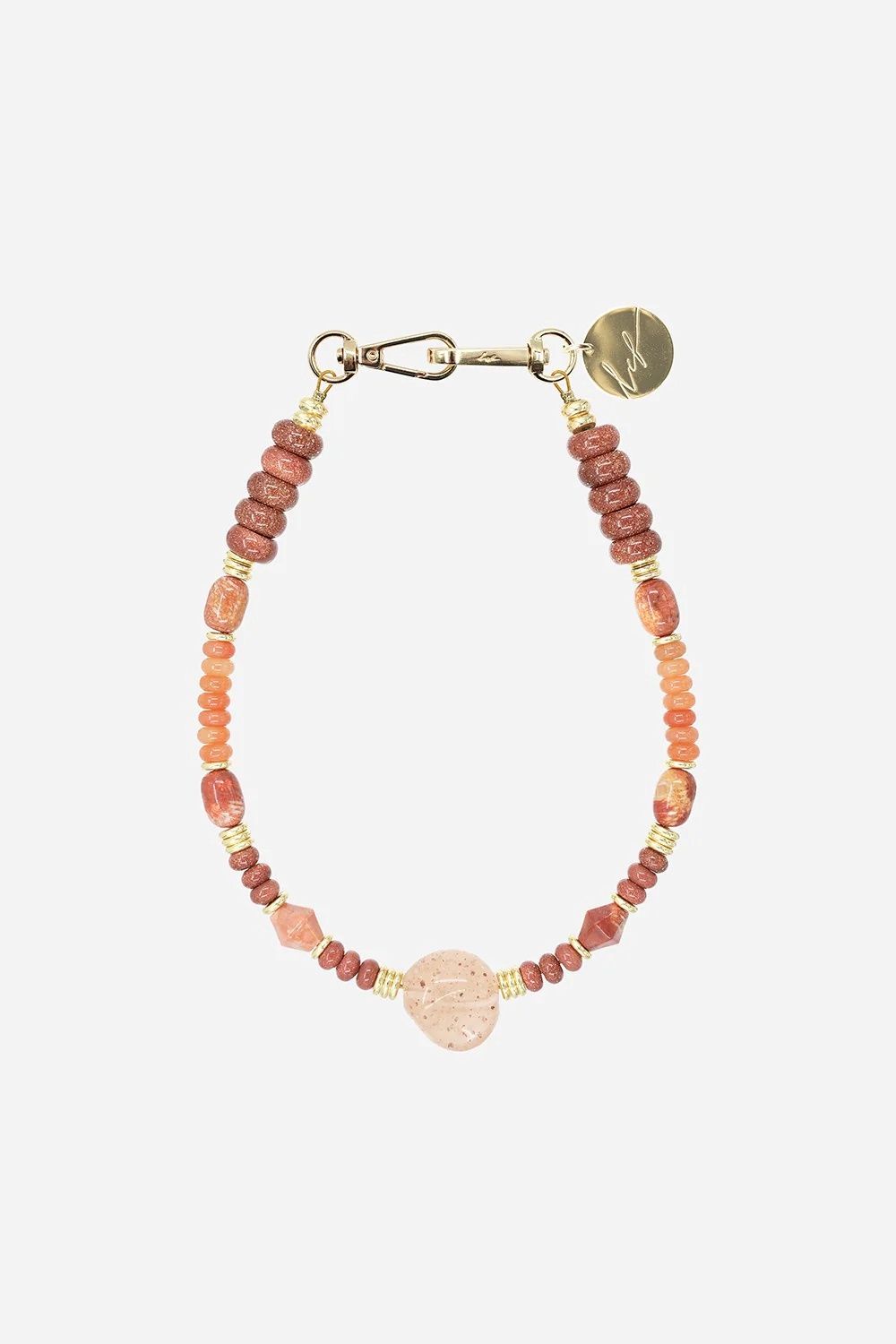Ketting  Meha - Marron  40cm