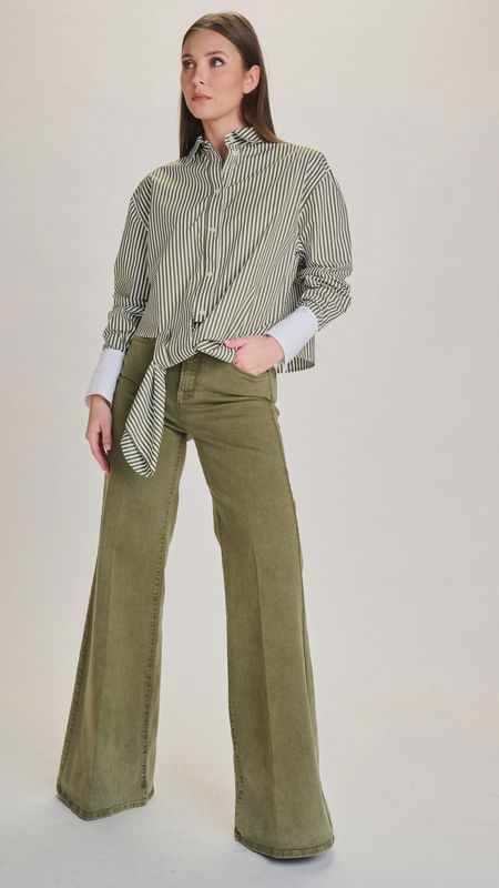 W-Trousers Aurelie - Army