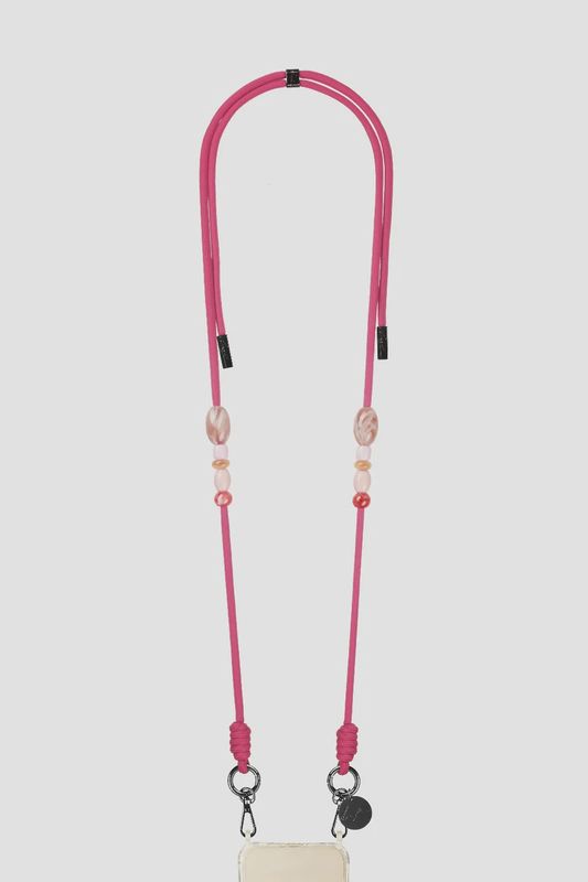 Telefoonkoord Inaya - Fuchsia 120cm