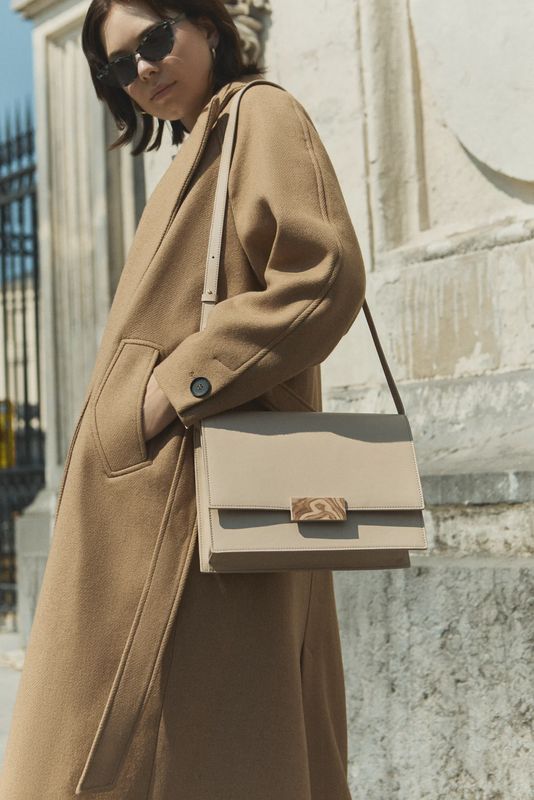 Handtas Enza - Beige
