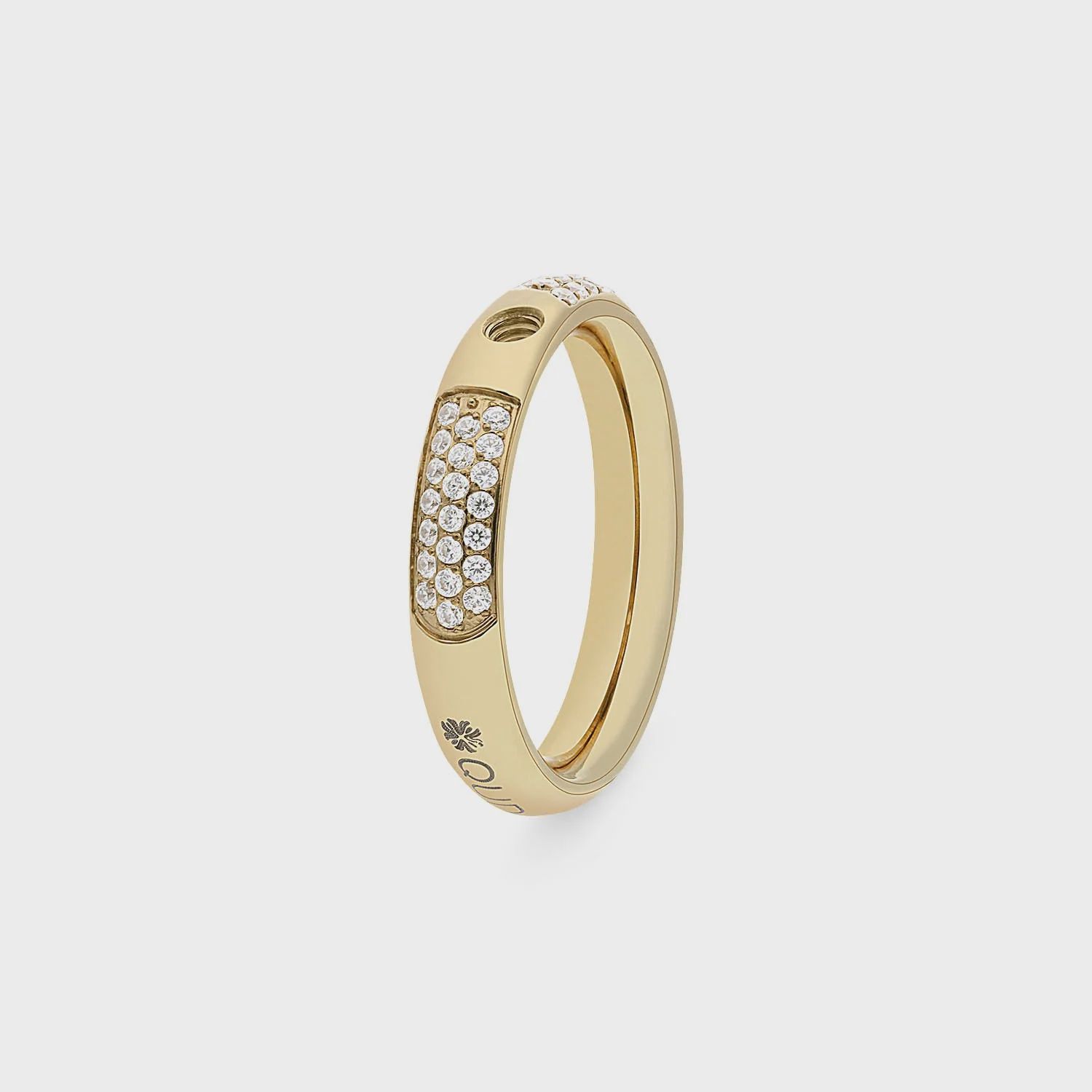 Qudo Ring Small Deluxe - Goud