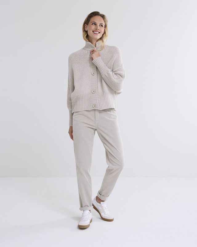 Chino Soft Stretch Cord - Cashmere