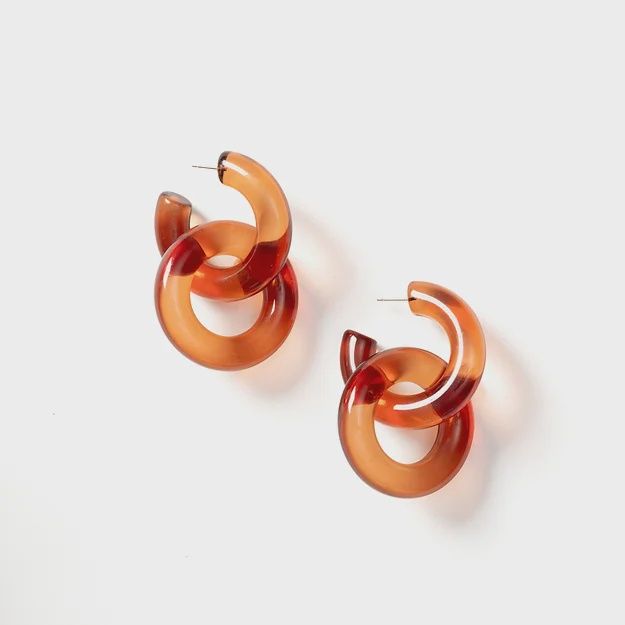 Azu earrings rust