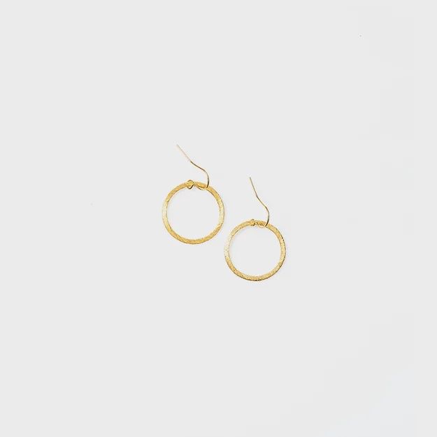 Linen Earrings