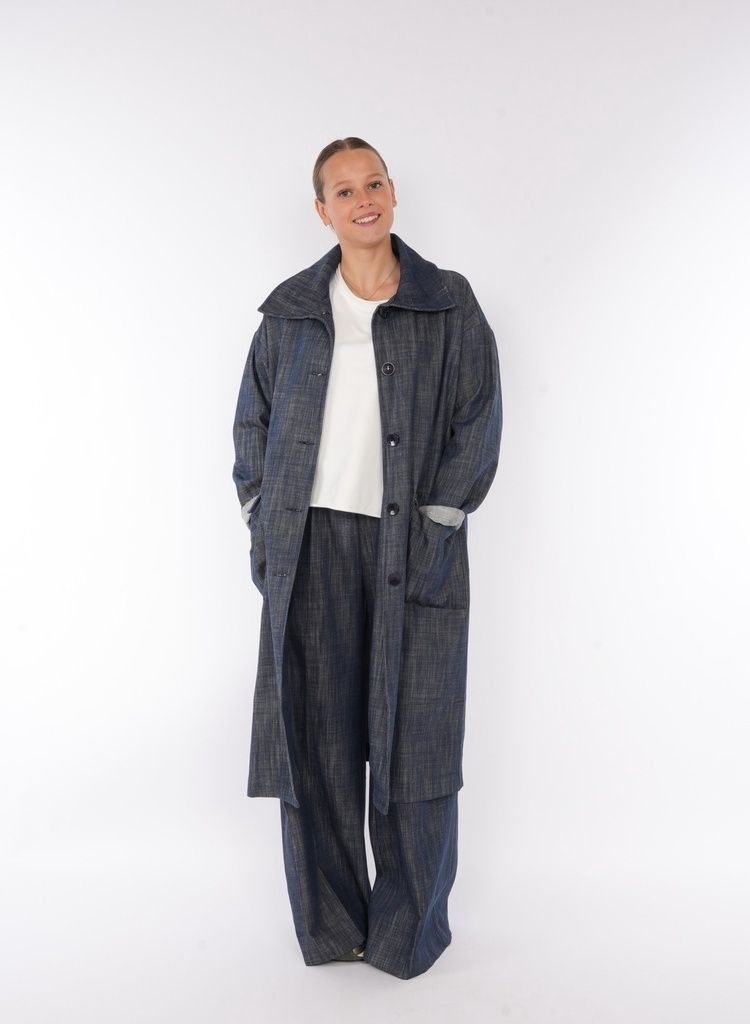 Coat Luxus - Blue