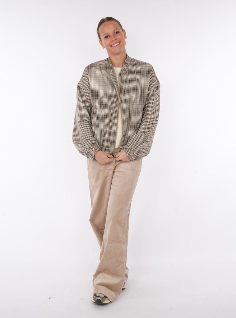 Vest Lareau - Check Beige
