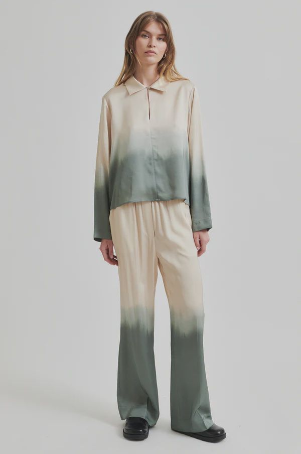 Avora Blouse - Agave Green
