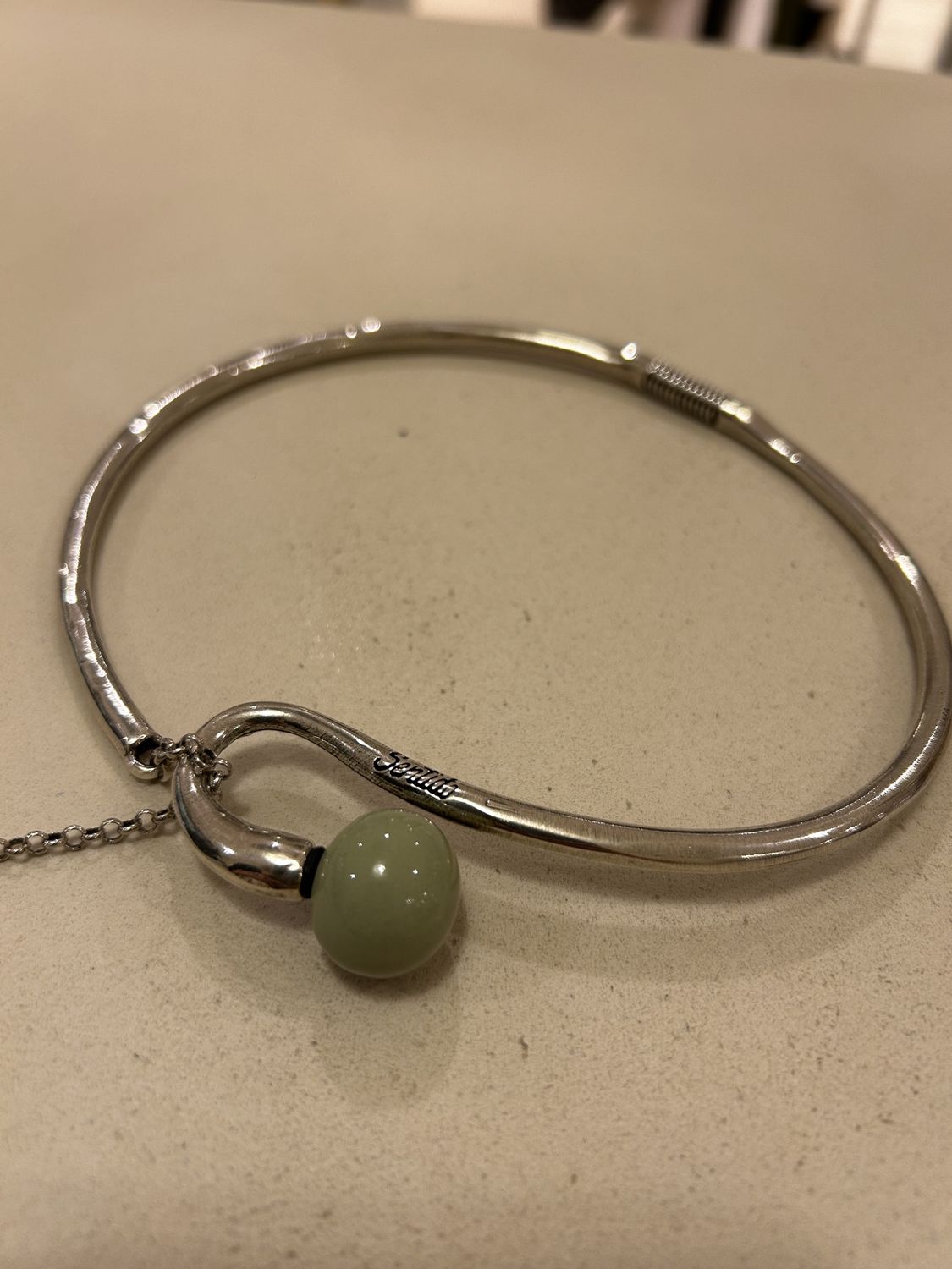 Vaste Ketting Zilver +1bol