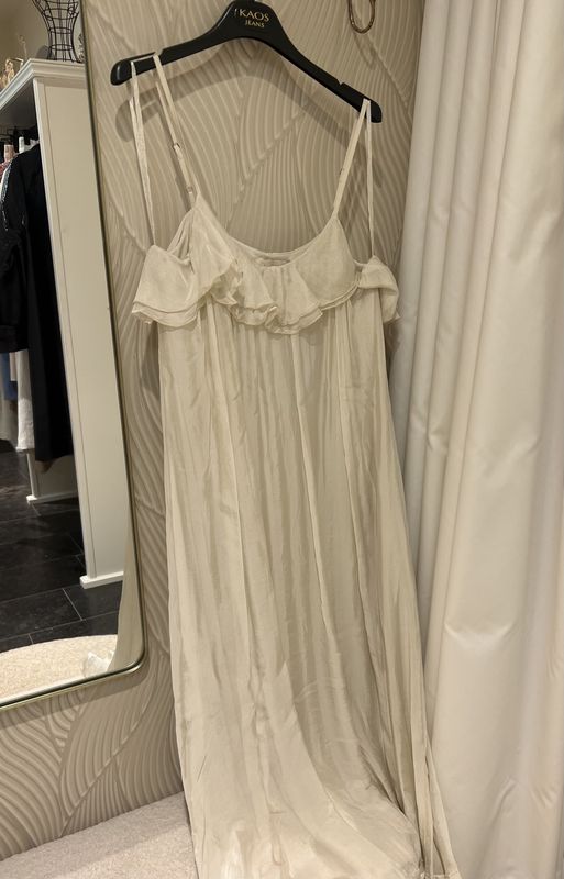 Losse Jurk Viscose - Antique