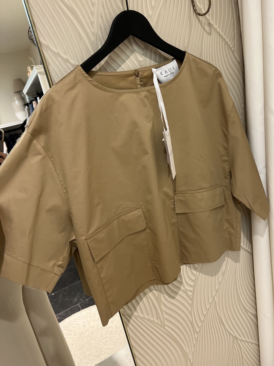 Blouse Katoen - Sabbia