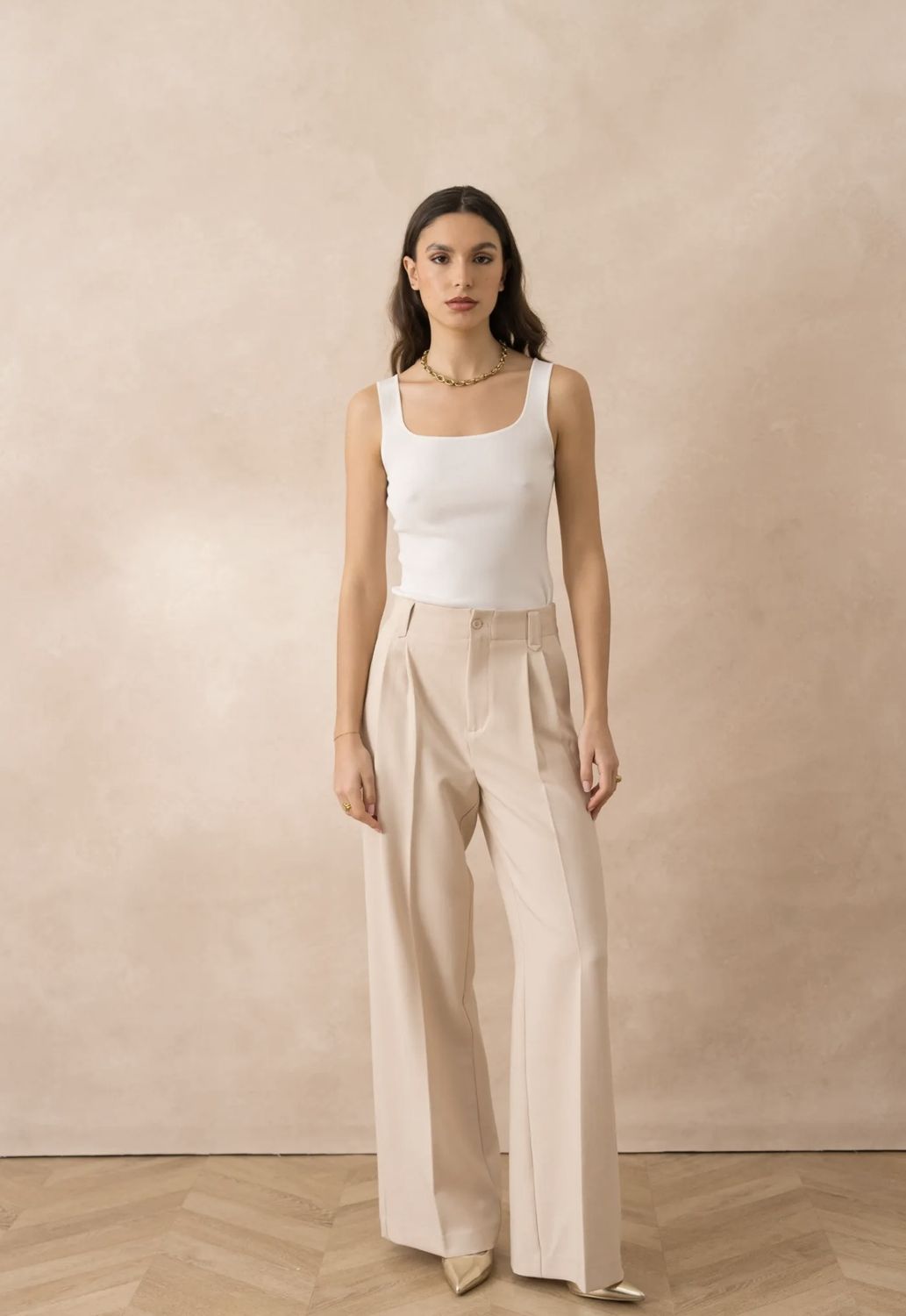 Virginie Pants - Beige