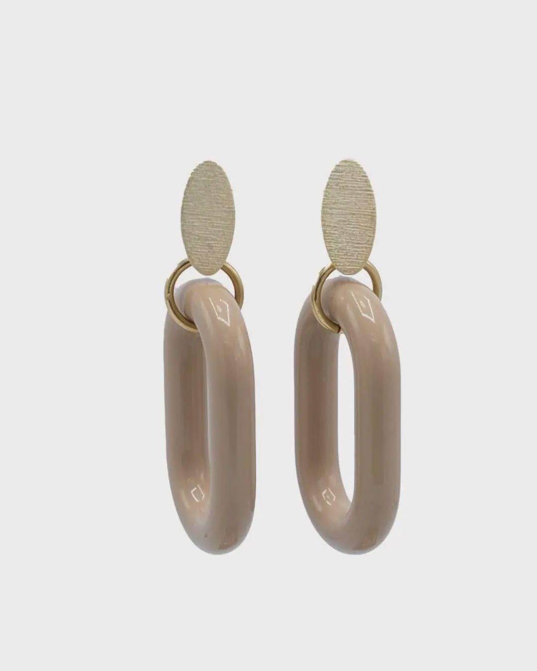 Oorbellen Desiree, Colour: BEIGE