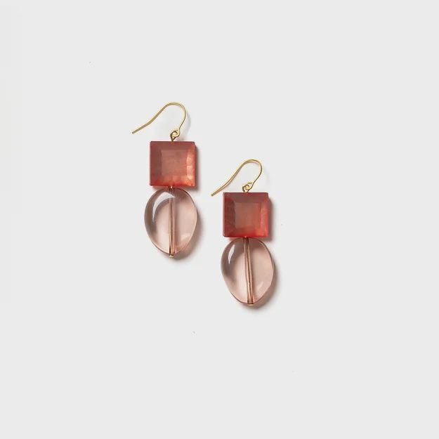 Alto Earrings -  Coral