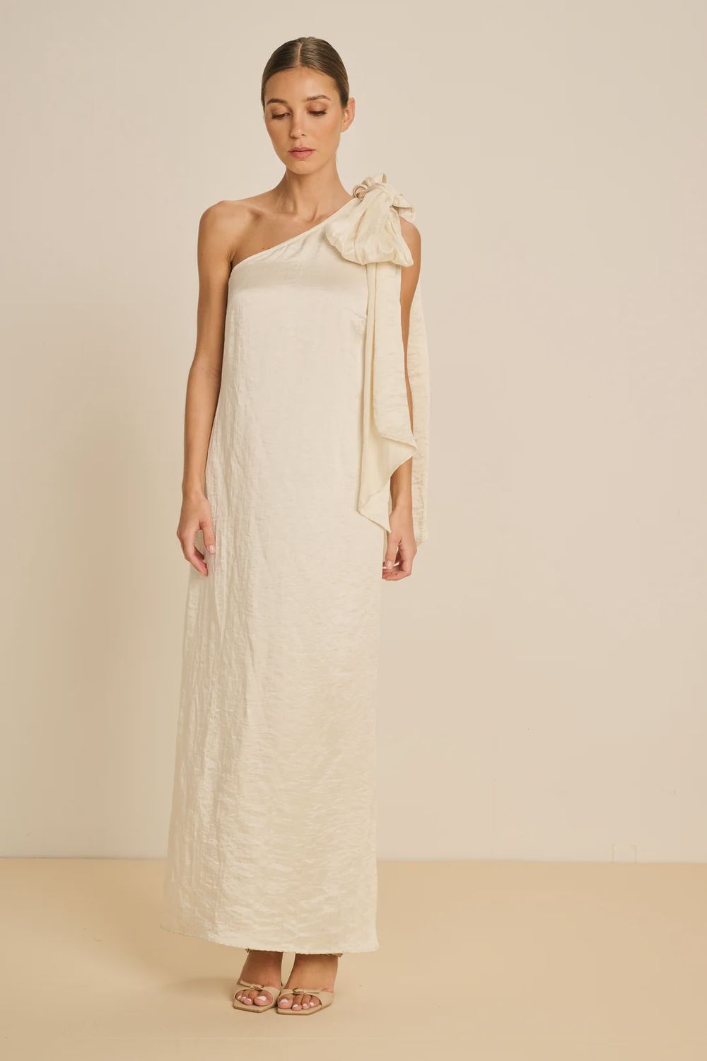 Dress Flores - Ecru