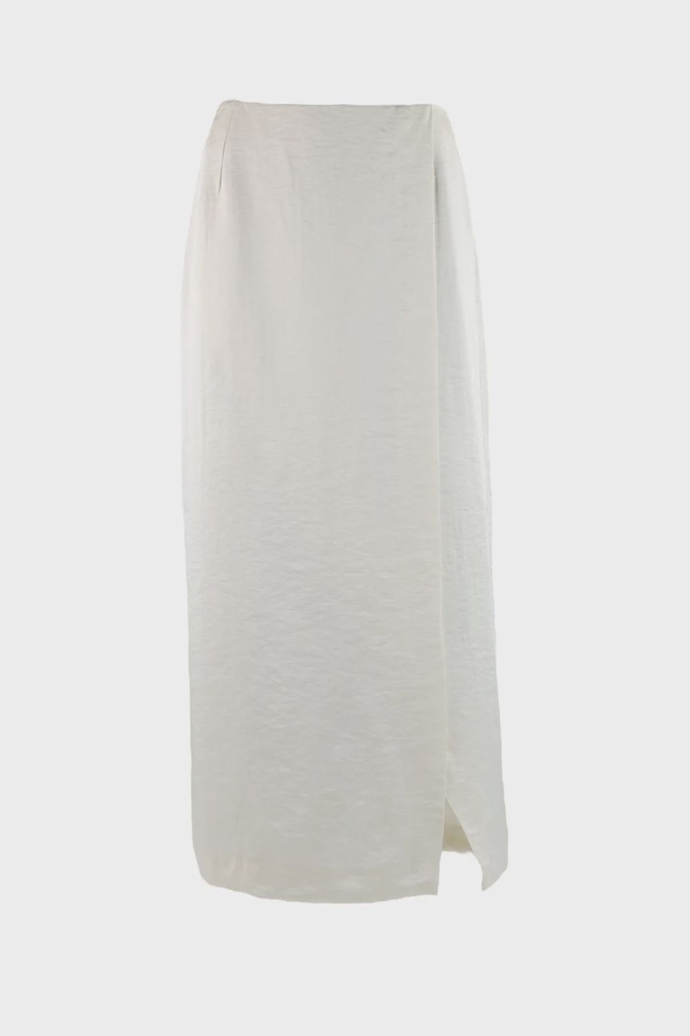 Skirt Agua Hammered Satin - Ecru