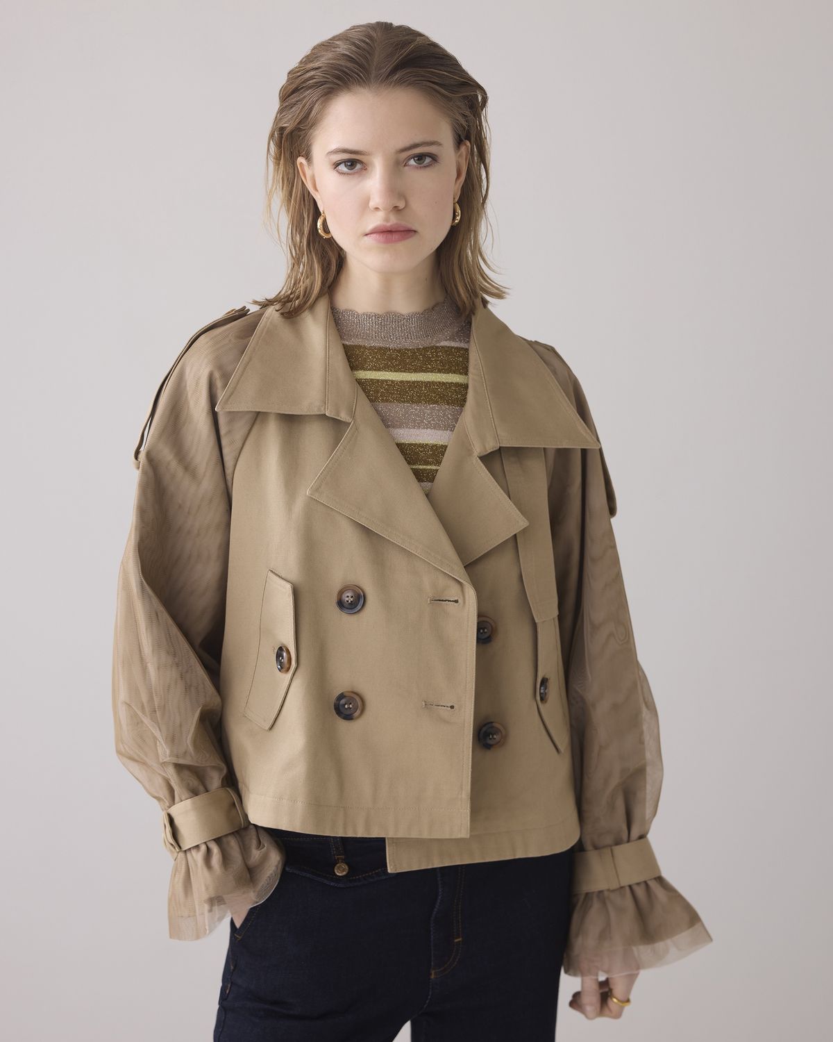 Trench Coat - Khaki
