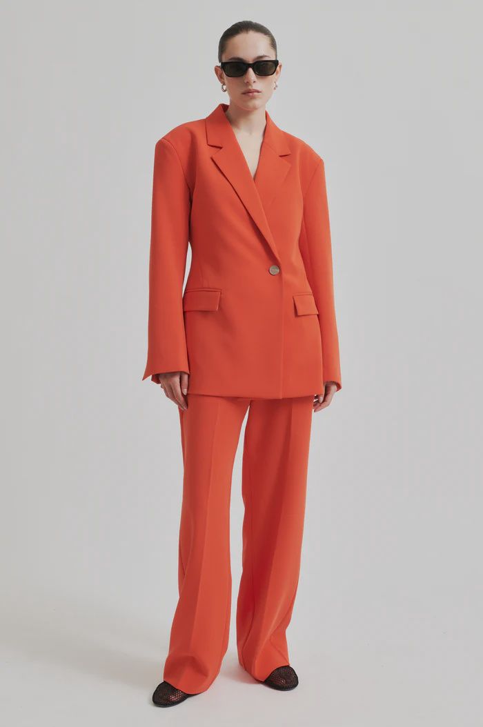 Evie Classic Trousers - Poinciana