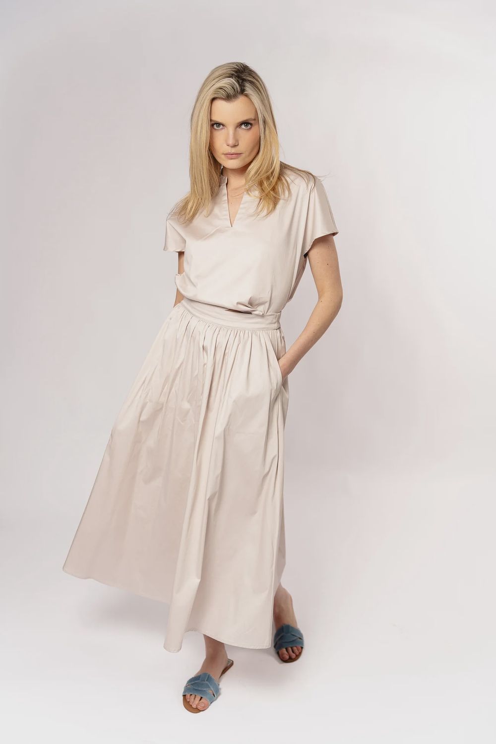 Janis Blouse - Beige