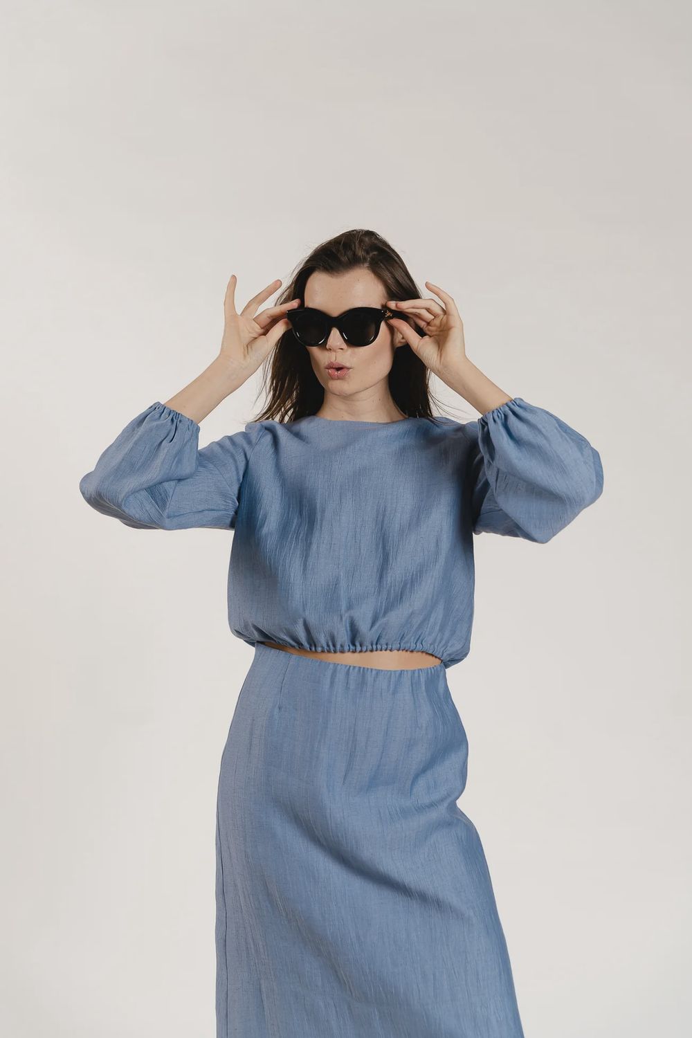 Vive Skirt - Denim Li
