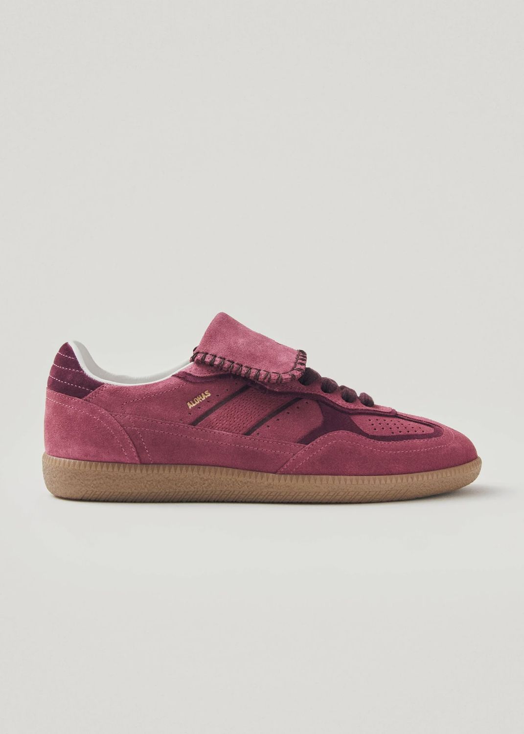 Sneakers Club Suede Raspberry Leather Sneakers