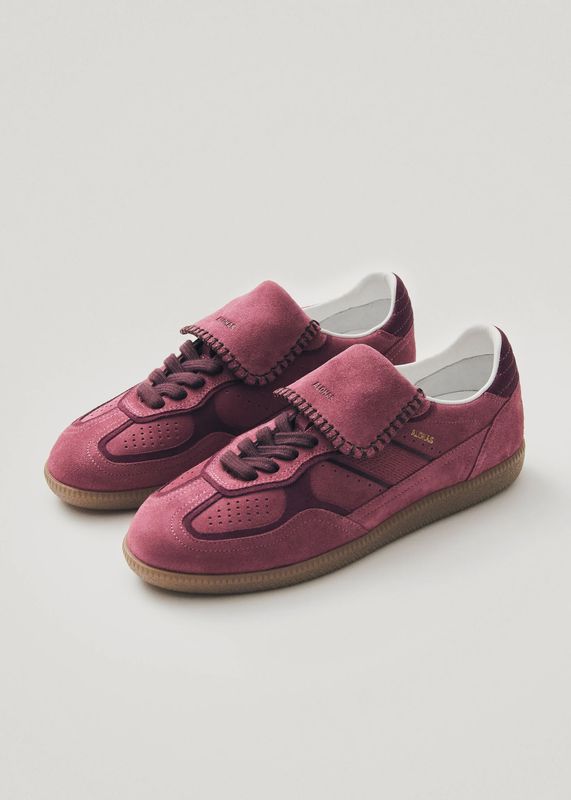 Sneakers Club Suede Raspberry Leather Sneakers