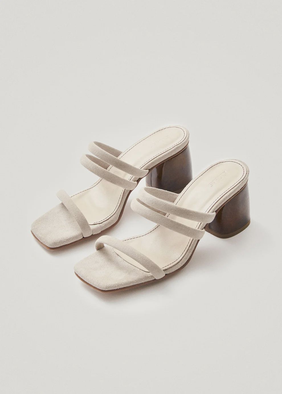 Sandals Leather - Stone Beige