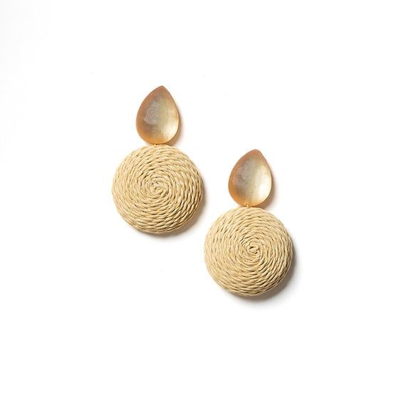 Base Earrings - Honey