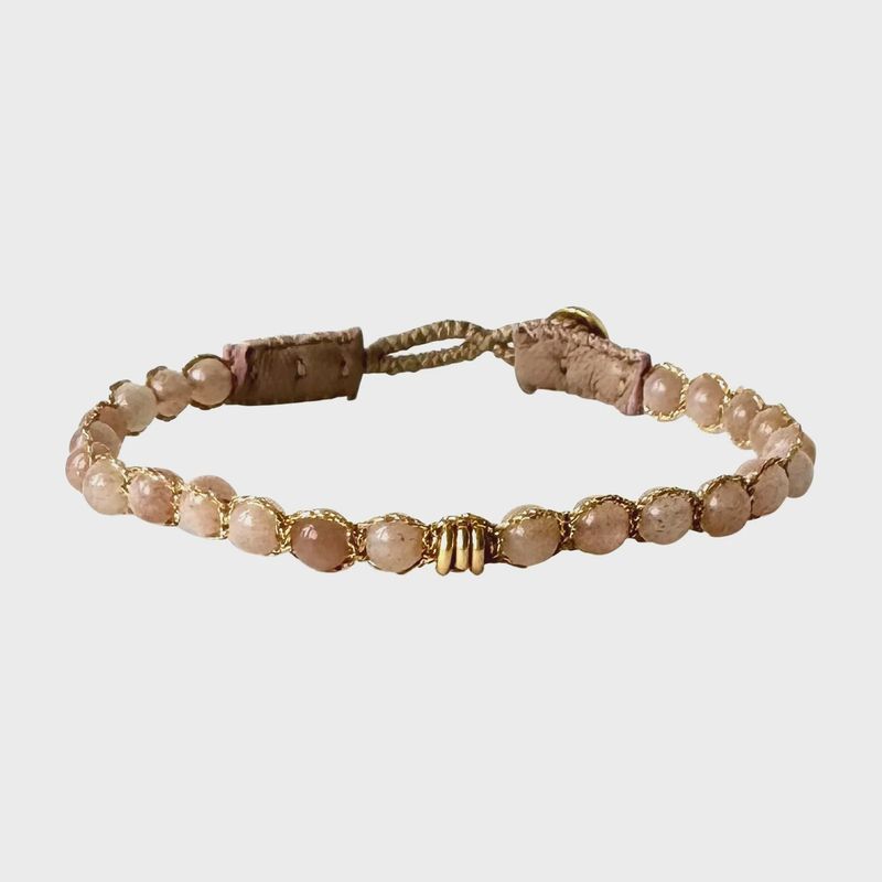 Bracelet Cap Henry - Pink Opal