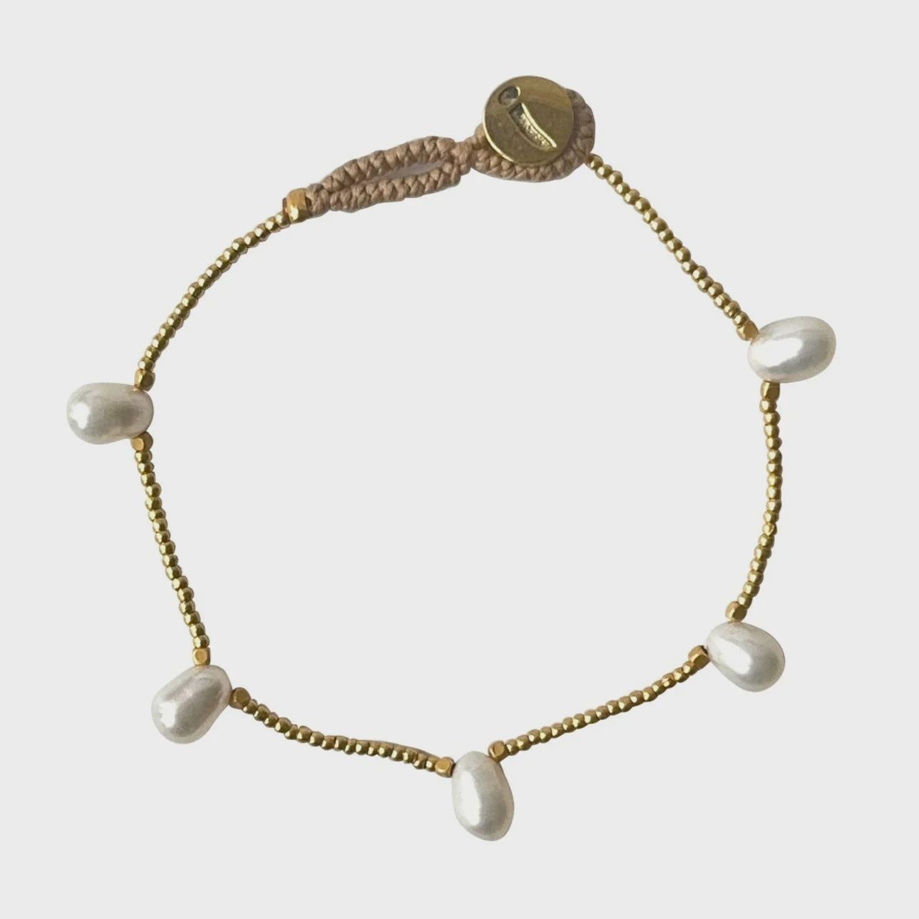 Bracelet Lulu Round Pearl Drop
