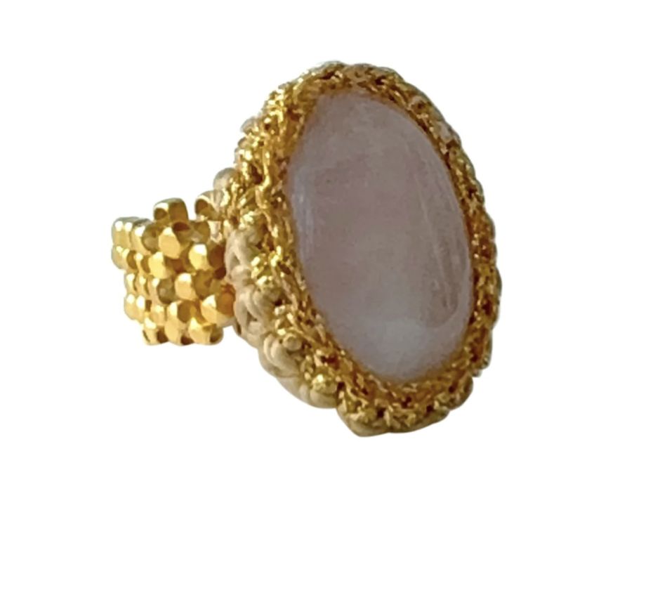 Ring Jules - Rose Quartz