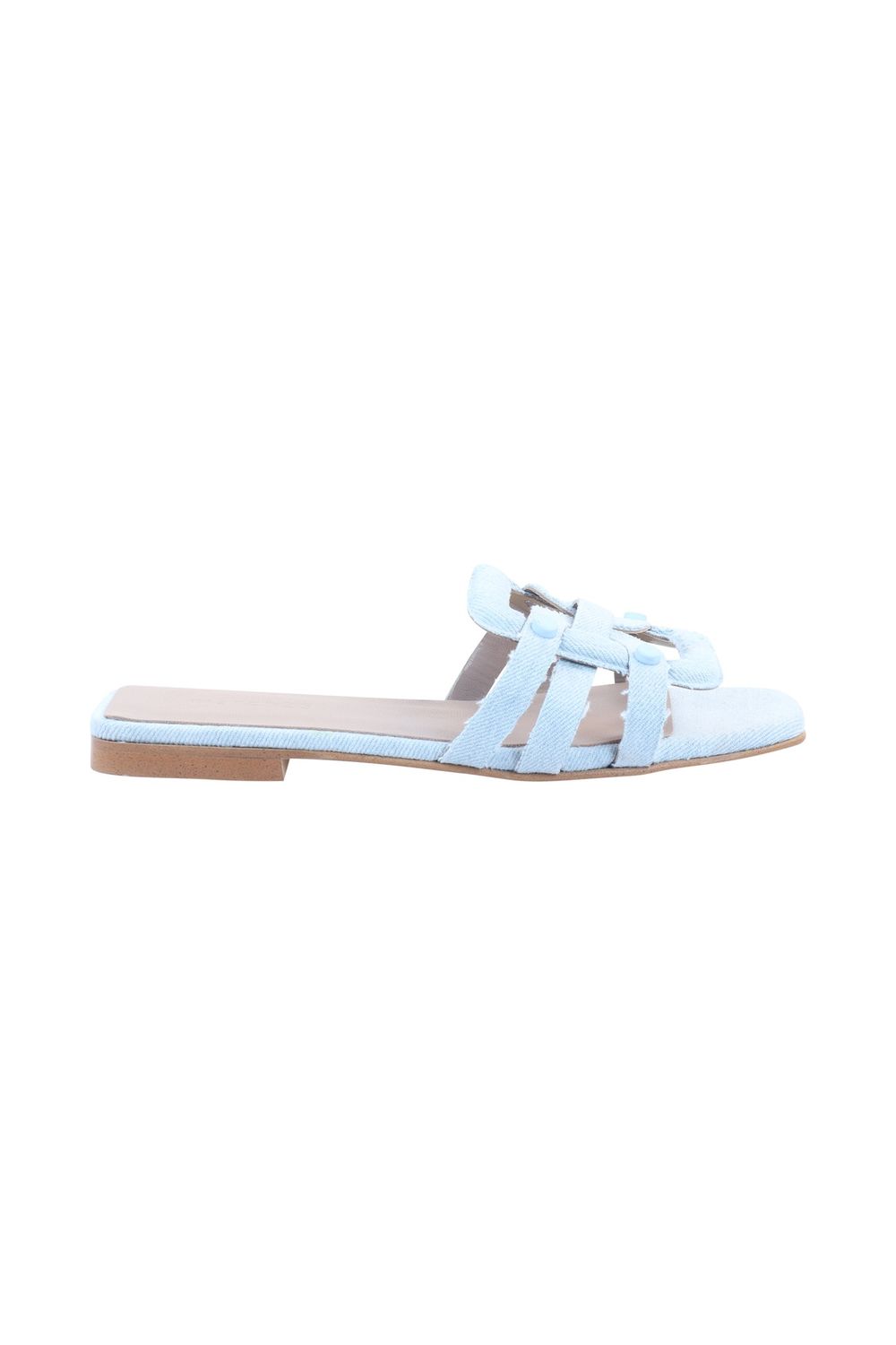 Leonie Slipper - Denim