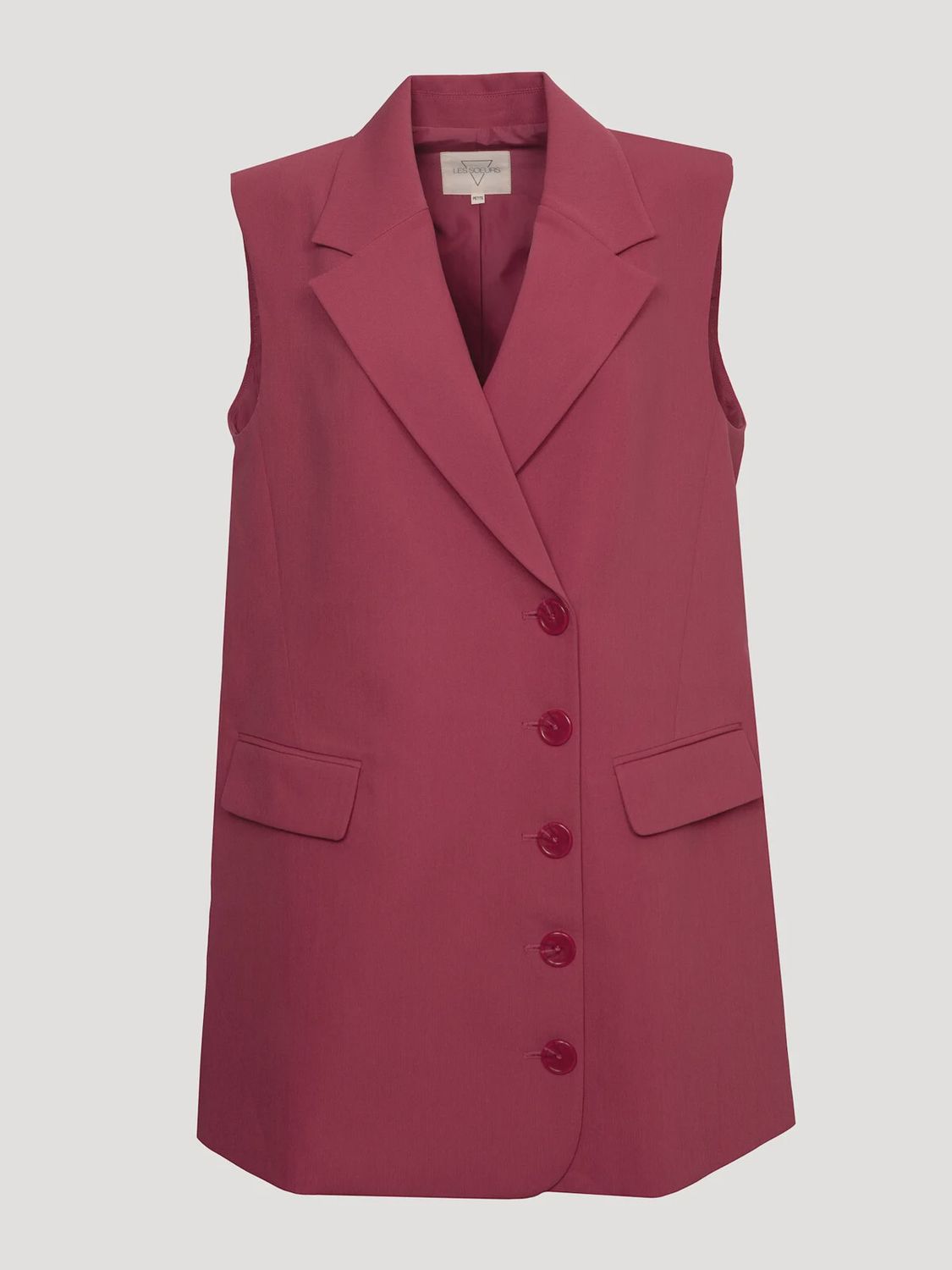 Waistcoat Dress Helena - Fiery Red