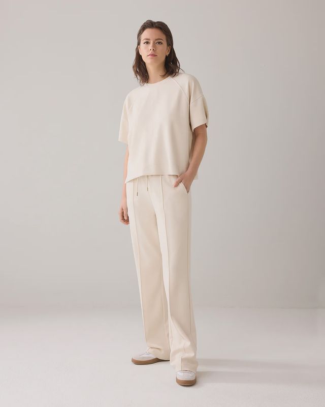 Boxy Top Scruba - Ivory
