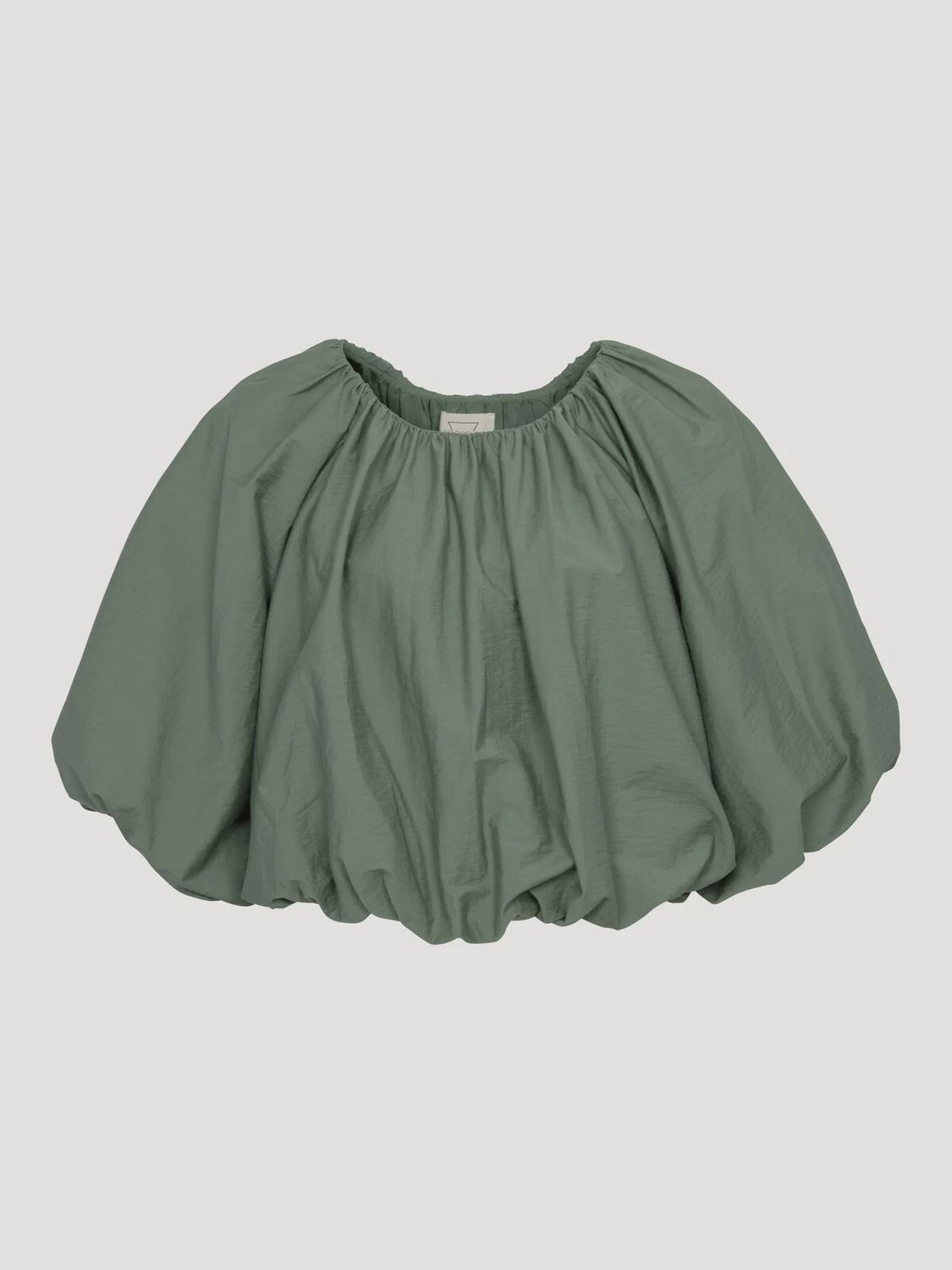 Balloon Blouse Bradley, Colour: SAGE, Maat: XS/S