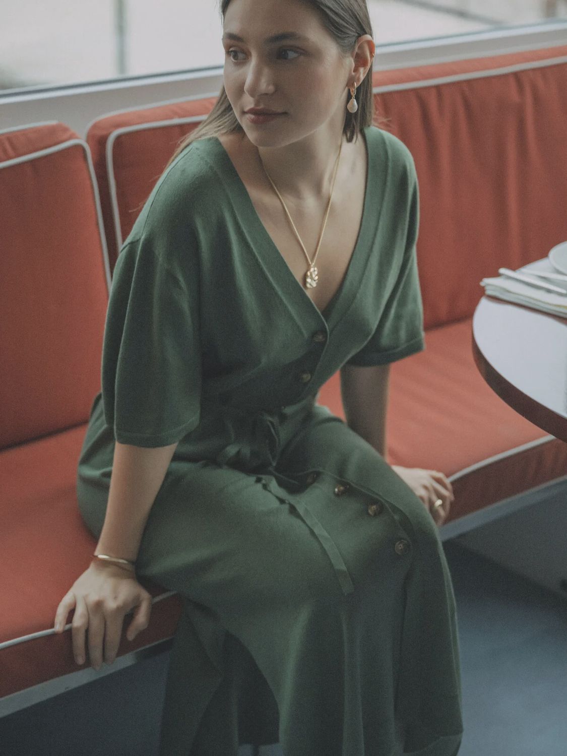 Maxi Jurk Scarlet - Khaki