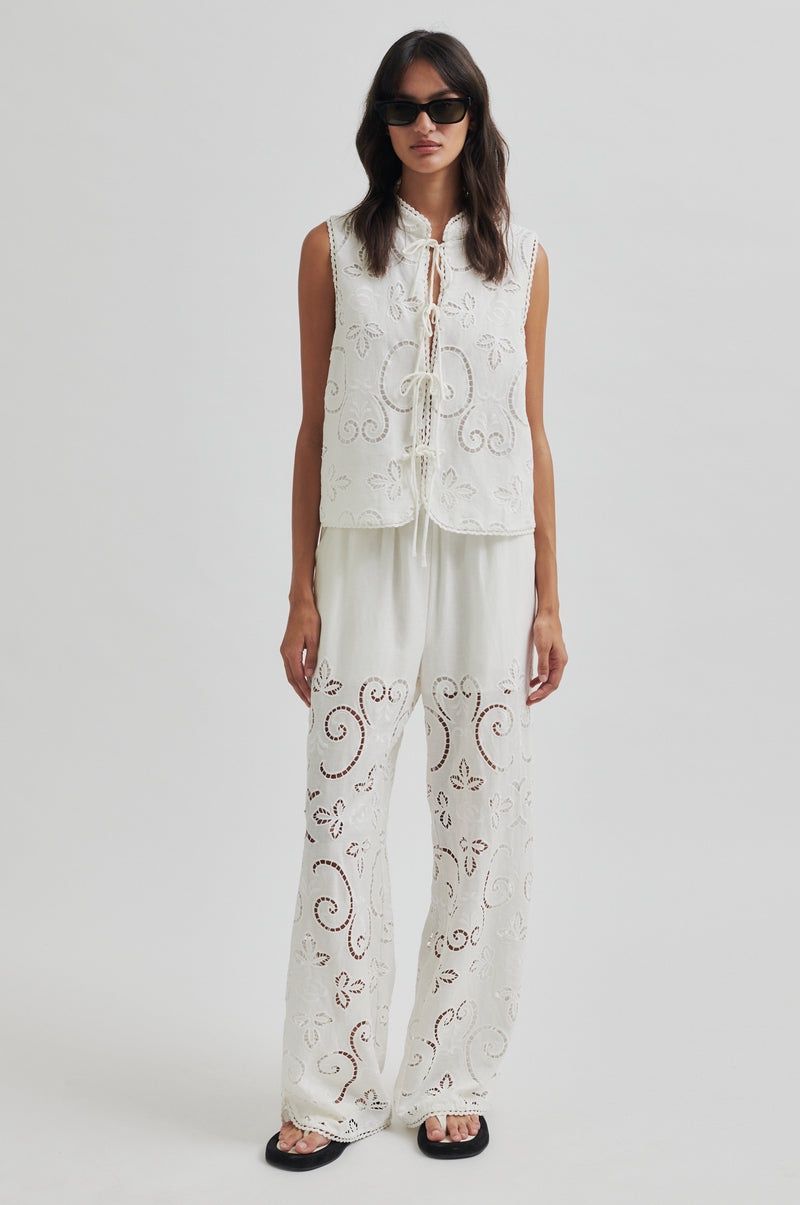 Vilma Trousers - White