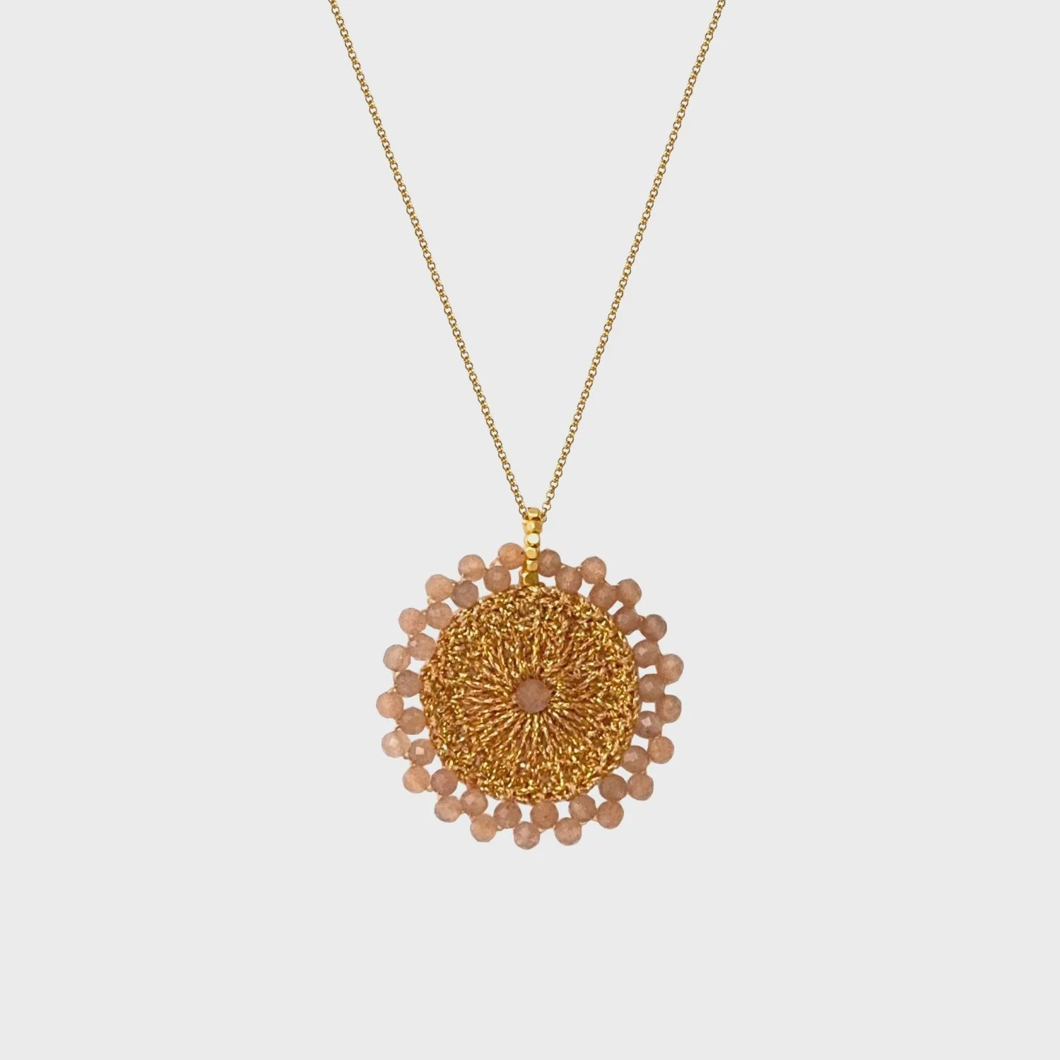 Necklace Posh - Sunstone